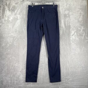 Greyson Pants men's 30x31 Chino Slim Tapered Fit Casual Blue Flat Front Stretch